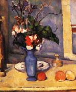 Paul Cezanne The Blue Vase oil on canvas